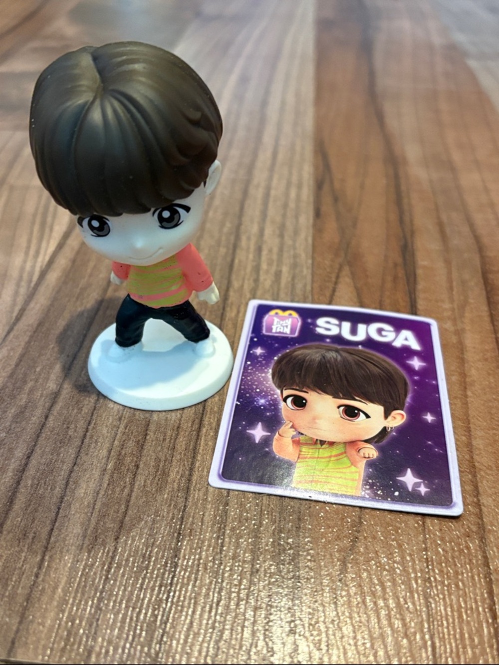 BTS Suga McDonald's TinyTan Figure